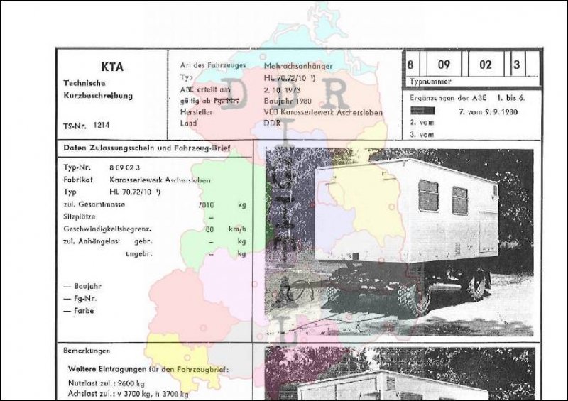 Mehrachsanhänger HL 70.72/20