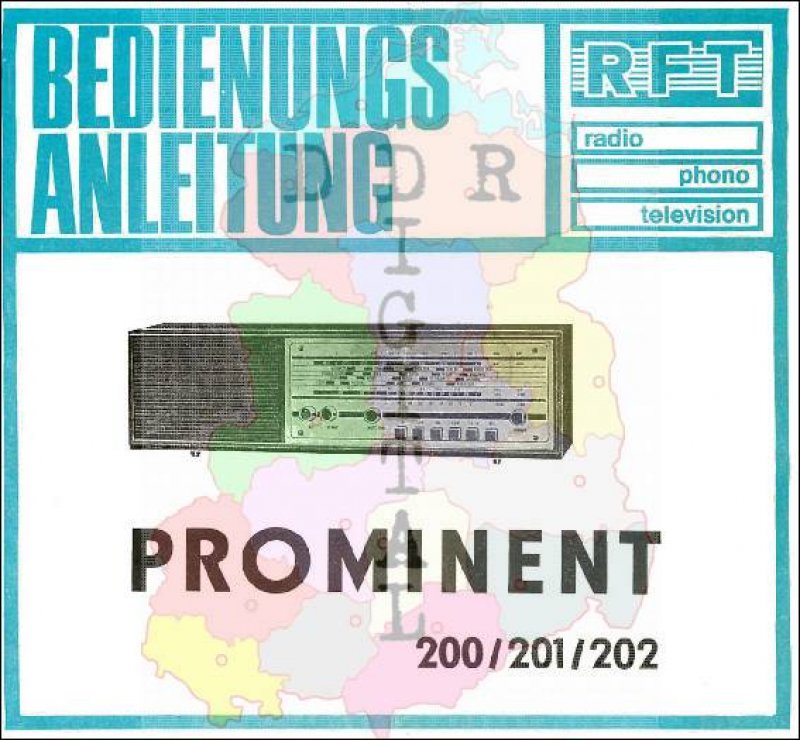Bedienungsanleitung PROMINENT 200/201/202
