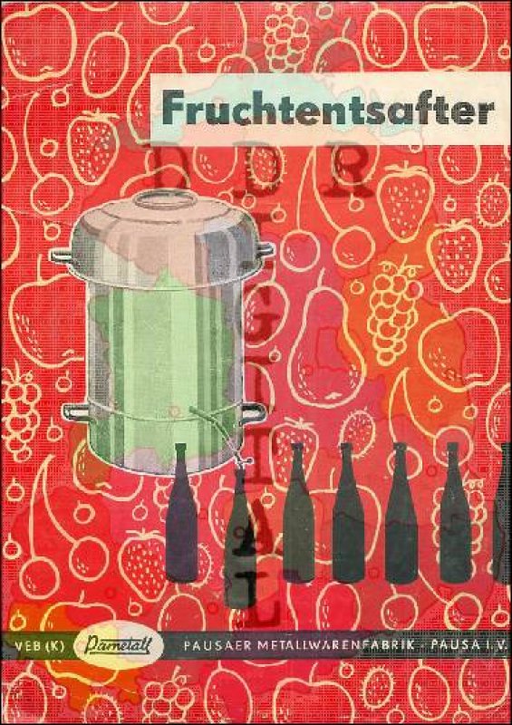 Gebrauchsanweisung für Fruchtentsafter