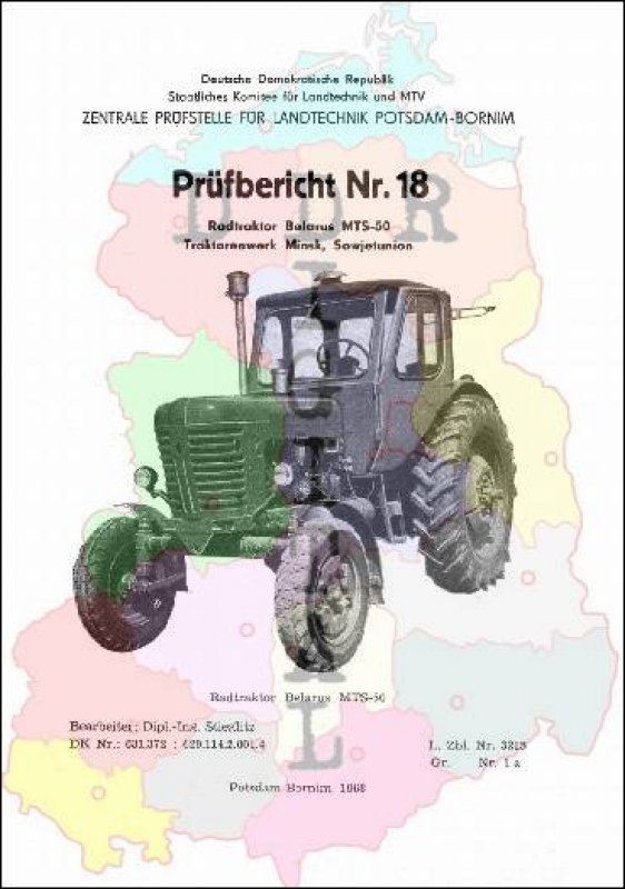 Radtraktor Belarus MTS-50