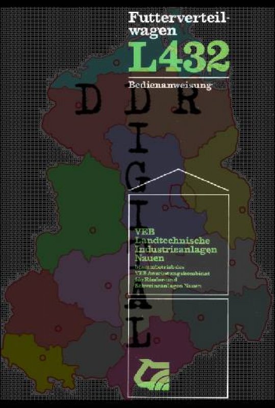 Bedienanweisung Futterverteilwagen L 432