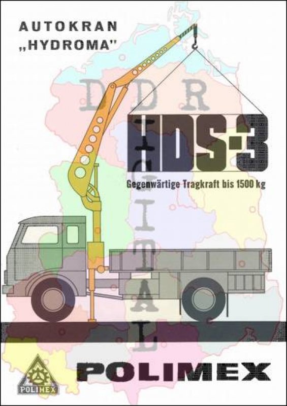 Autodrehkran Hydroma HDS-3