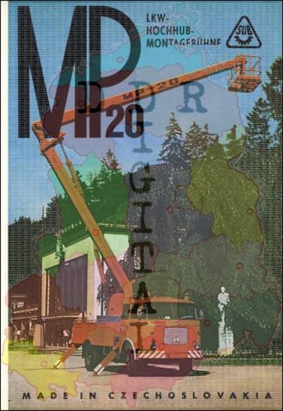 MP 20, LKW Hochhub-Montagebühne