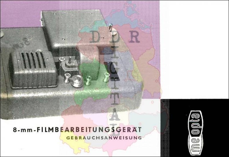 8 mm Filmbearbeitungsgerät