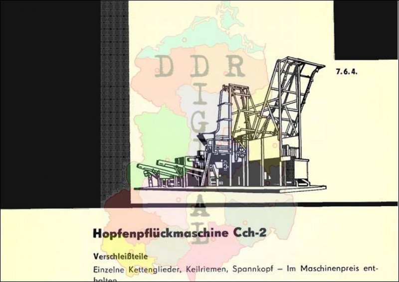 Hopfenpflückmaschine Cch-2