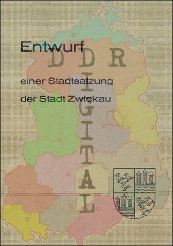 Entwurf einer Stadtsatzung der Stadt Zwickau