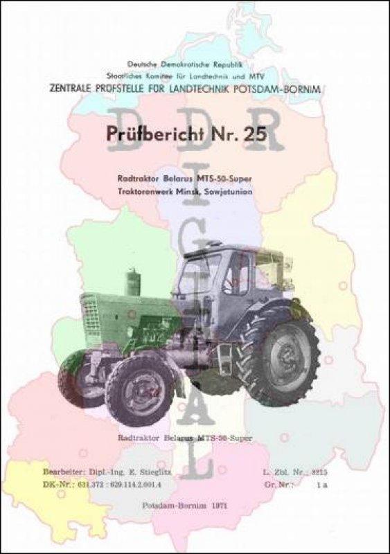 Radtraktor Belarus MTS-50-Super