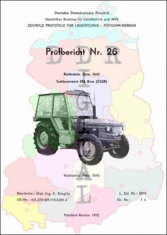 Radtraktor Zetor 5611