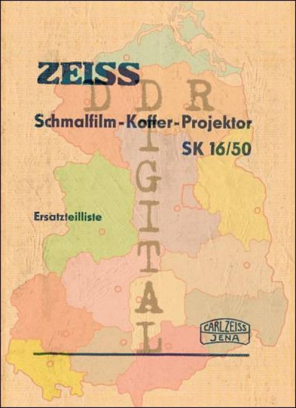 ZEISS Schmalfilm-Koffer-Projektor SK 16/50