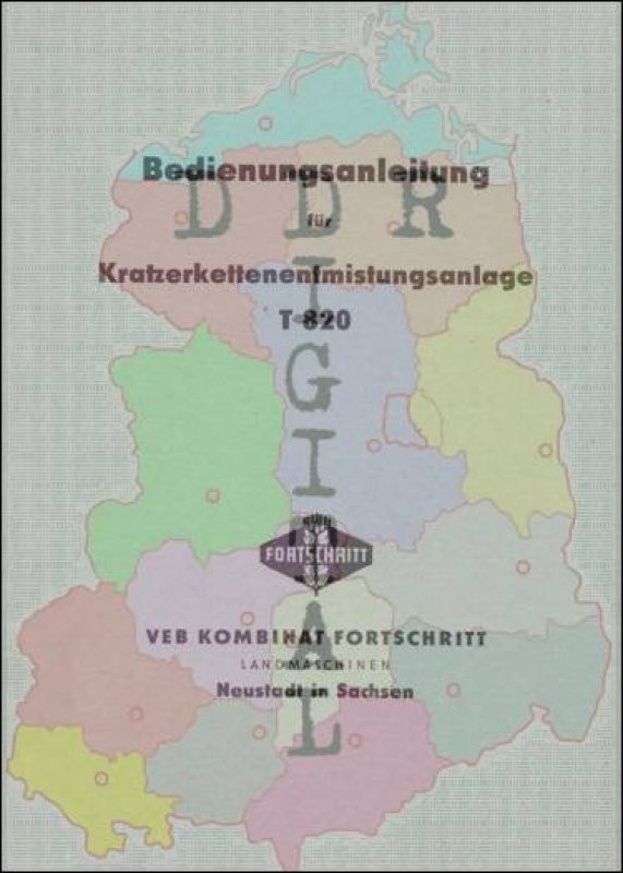 Kratzerkettenentmistungsanlage T 820