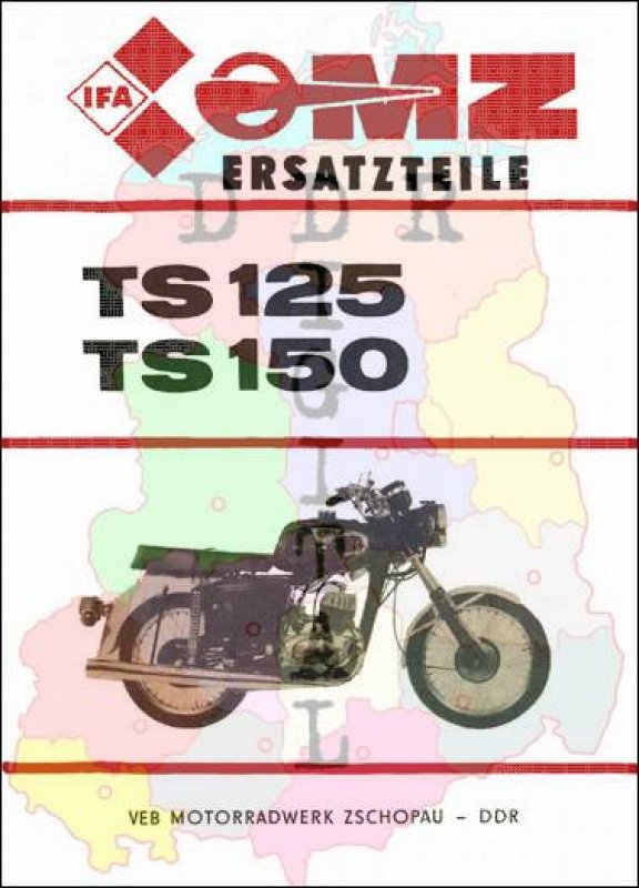 Motorräder TS 125 und TS 150