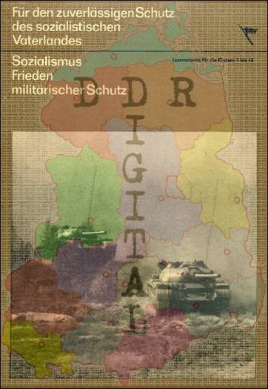 Für den zuverlässigen Schutz des sozialistischen Vaterlandes, Sozialismus Frieden militärischer Schutz