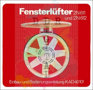Fensterlüfter 2N 611 und 2N 612