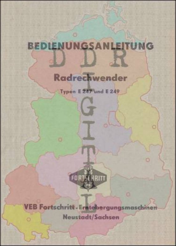 Radrechwender Type E 247 und E 249