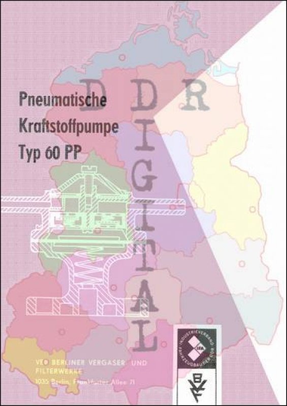 Pneumatische Kraftstoffpumpe Typ 60 PP