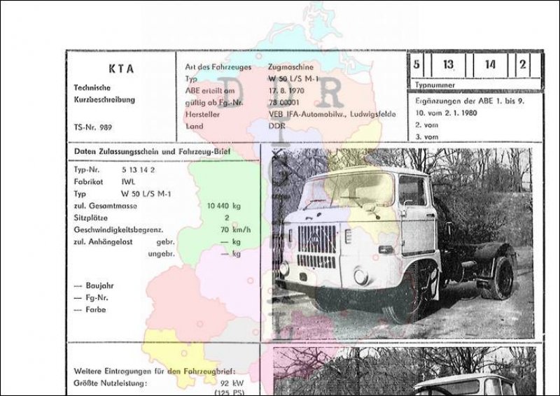 Zugmaschine W 50 L/S M-1