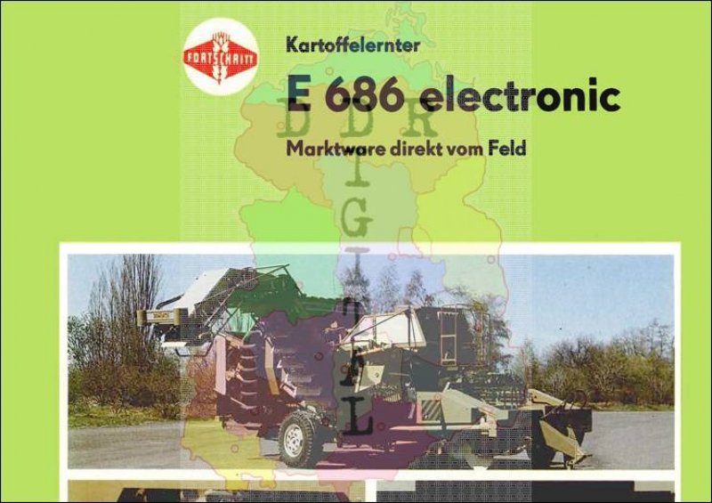 Kartoffelernter E 686 electronic, Marktware direkt vom Feld