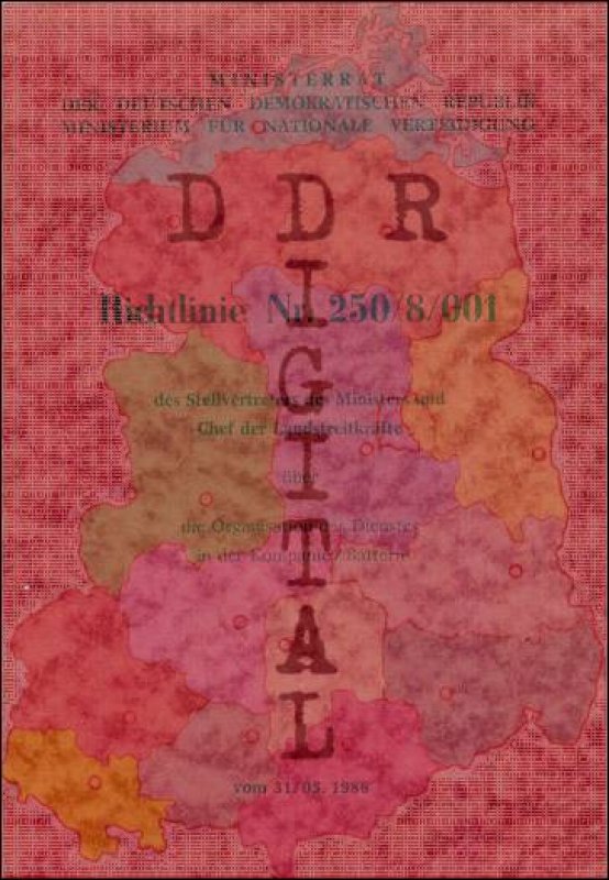 Richtlinie Nr. 250/8/001