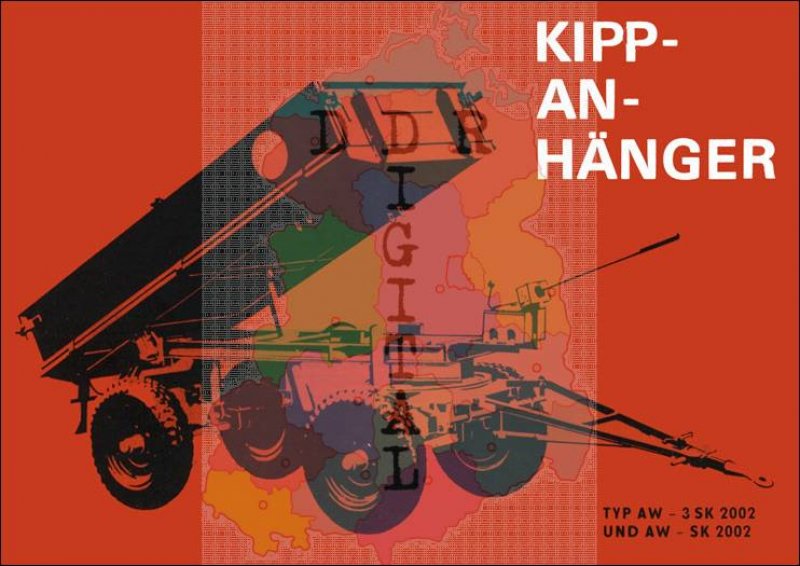 Kippanhänger Typ AW - 3 SK 2002 und AW - SK 2002