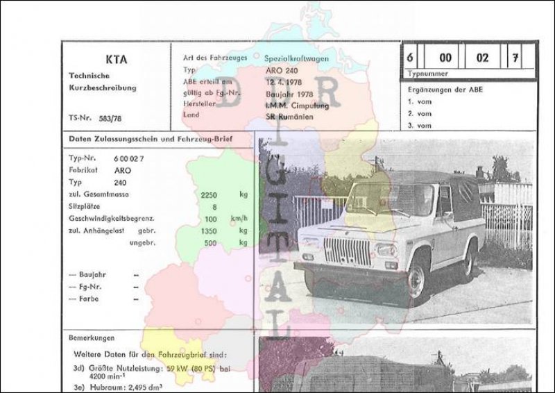 Spezialkraftwagen ARO 240