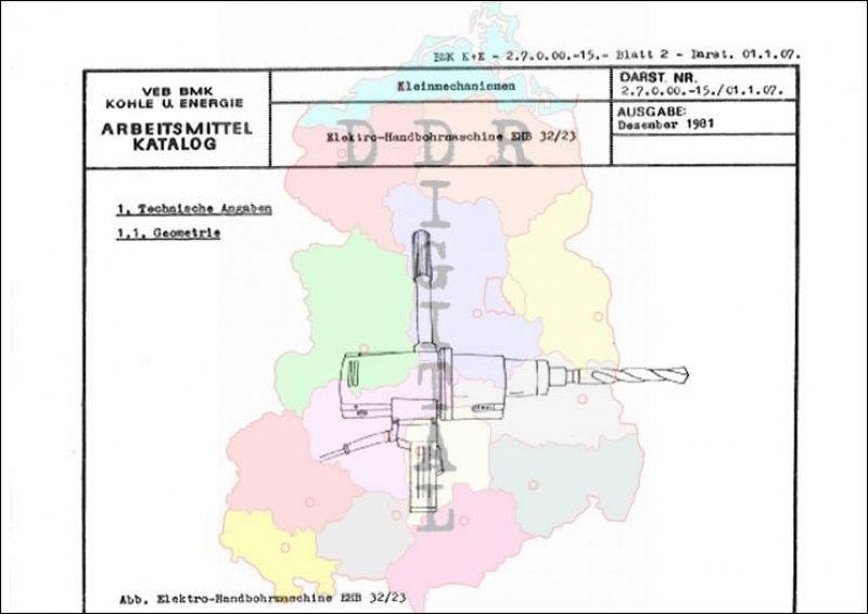 Elektro-Handbohrmaschine EHB 32/23