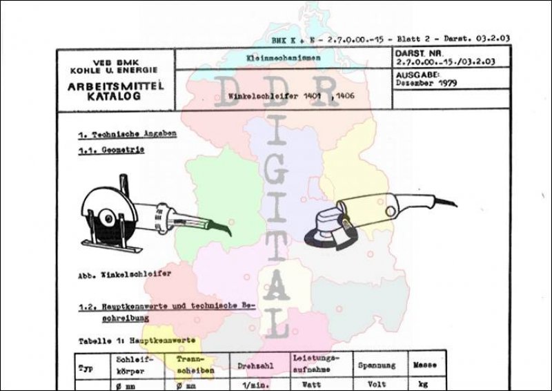 Winkelschleifer 1401, 1406