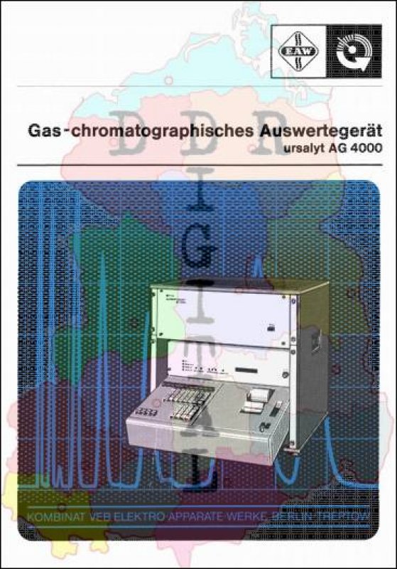 Gas-chromatographisches Auswertegerät ursalyt AG 4000