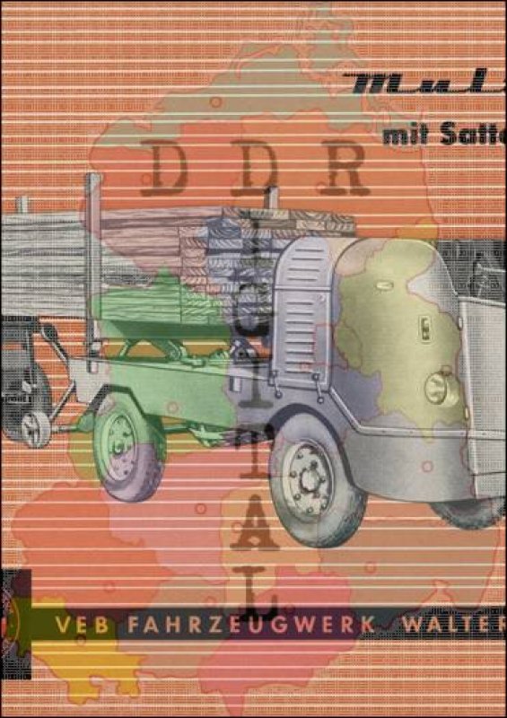 Multicar mit Sattelanhänger