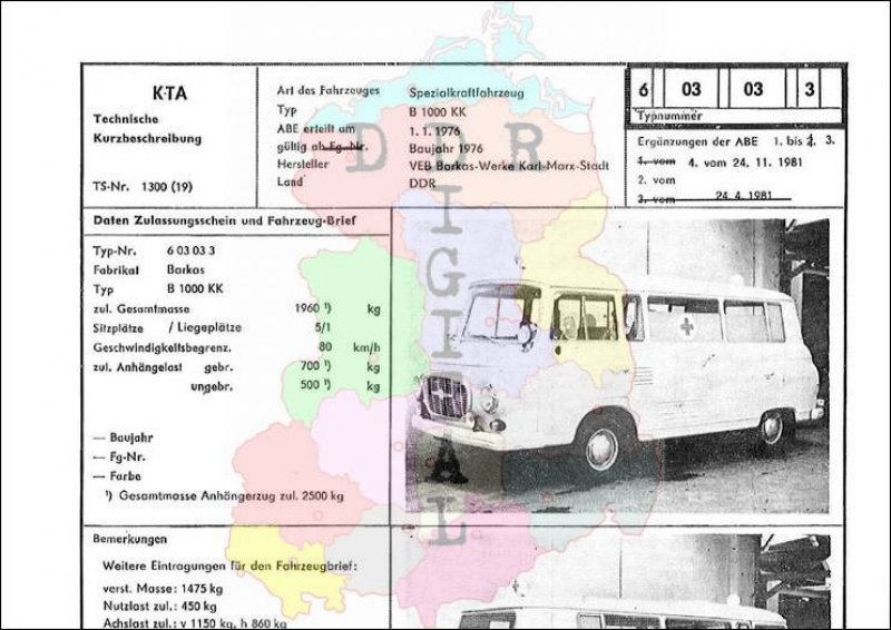 Spezialkraftfahrzeug B 1000 KK