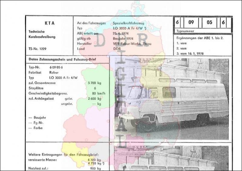 Spezialkraftfahrzeug LO 3000 A Fr 4/W