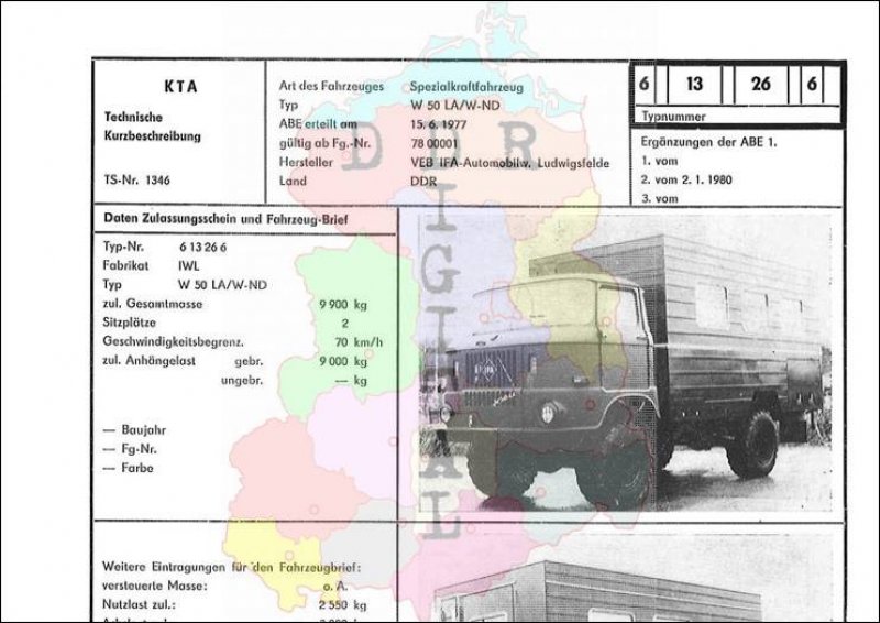 Spezialkraftfahrzeug W 50 LA/W-ND
