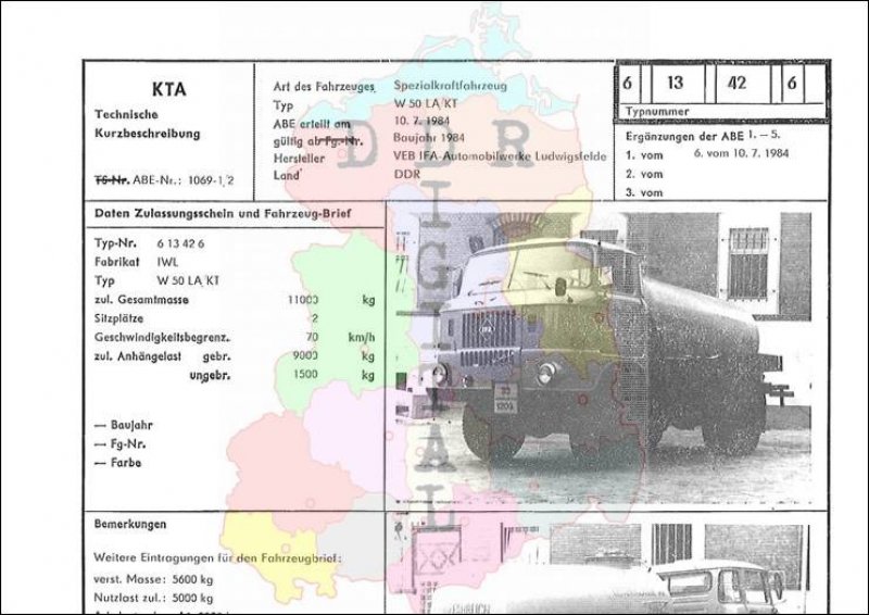 Spezialkraftfahrzeug W 50 LA/KT
