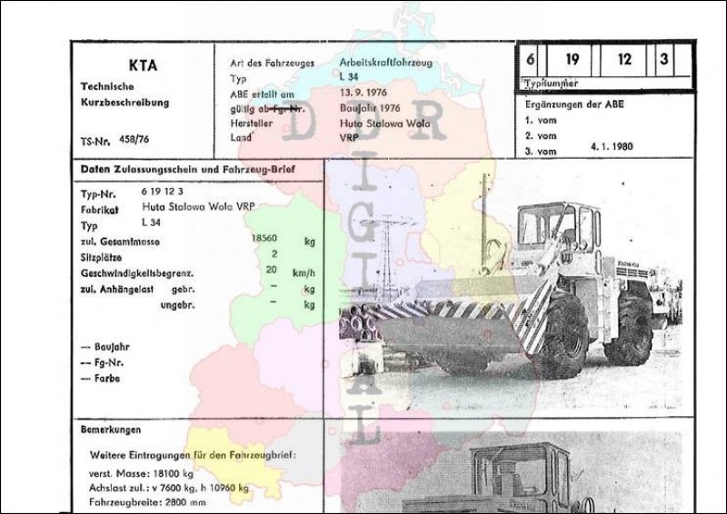 Arbeitskraftfahrzeug L 34