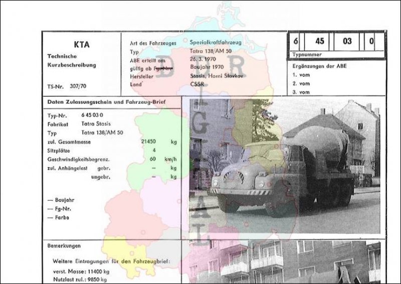Spezialkraftfahrzeug Tatra 138/AM 50