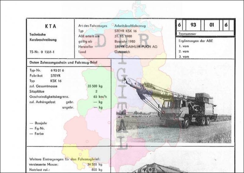 Spezialkraftfahrzeug STEYR KSK 16