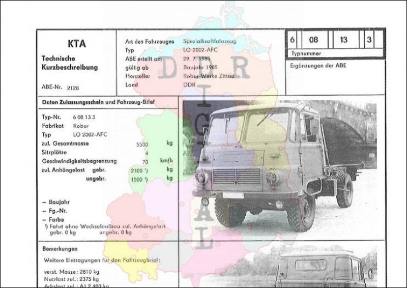 Spezialkraftfahrzeug LO 2002-AFC5