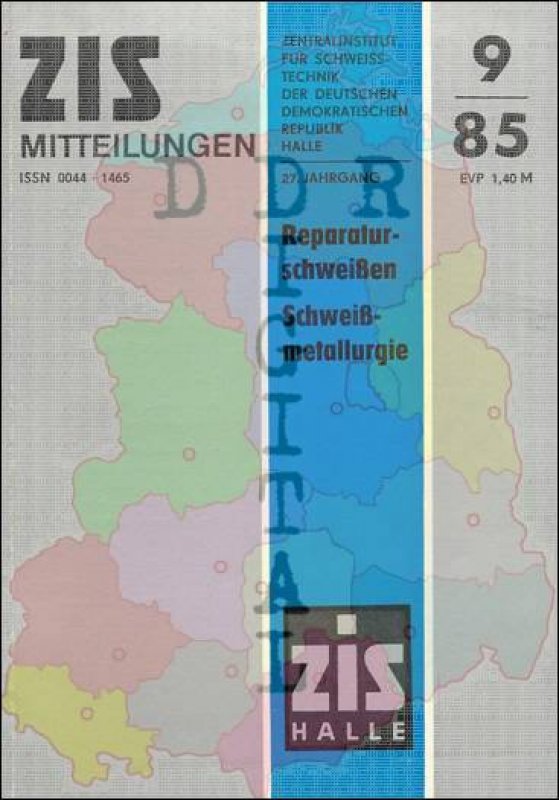 ZIS Mitteilungen 1985/09