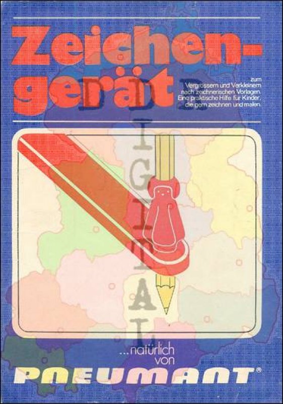 Anleitung für das Zeichengerät