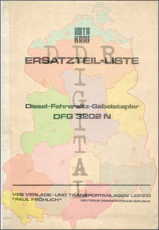 Diesel-Fahrersitz-Gabelstapler DFG 3202 N