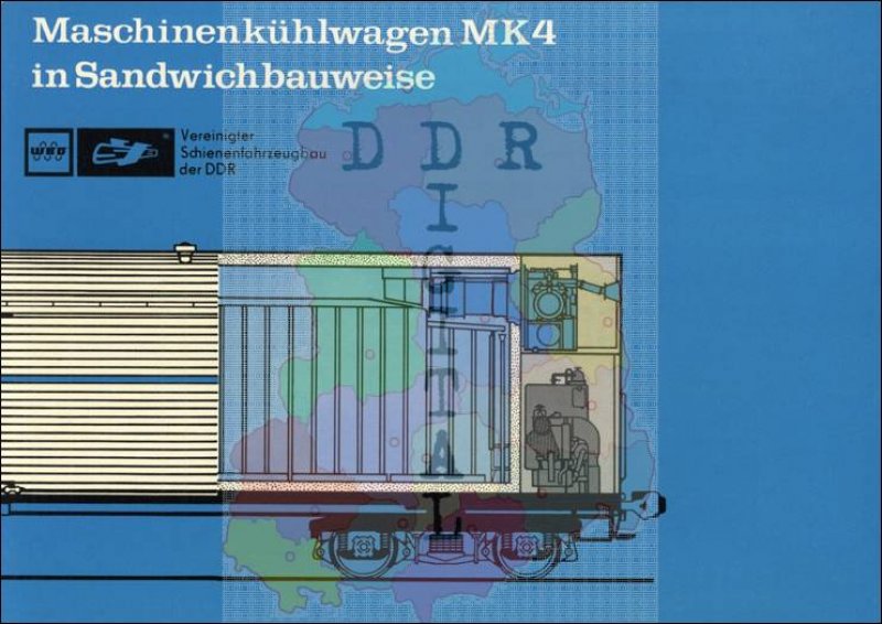 Maschinenkühlwagen MK 4 in Sandwichbauweise