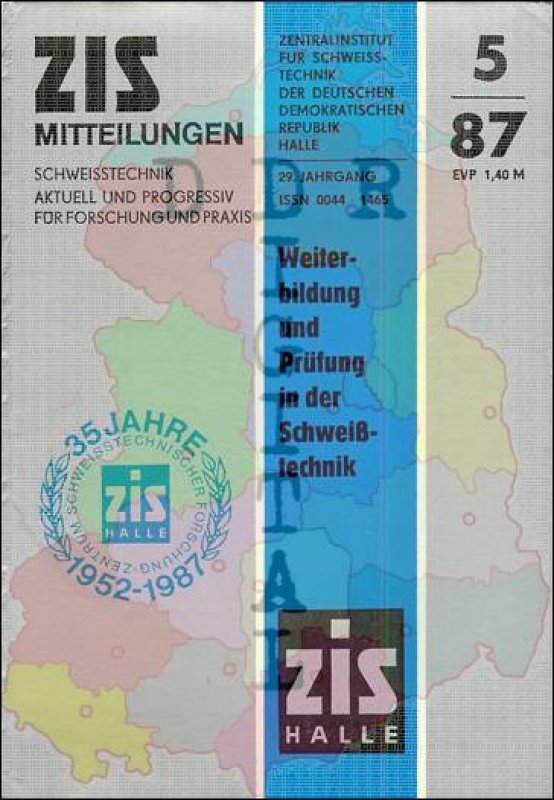 ZIS Mitteilungen 1987/05