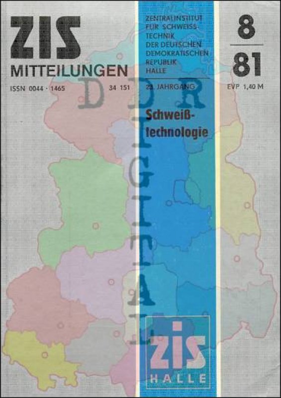 ZIS Mitteilungen 1981/08