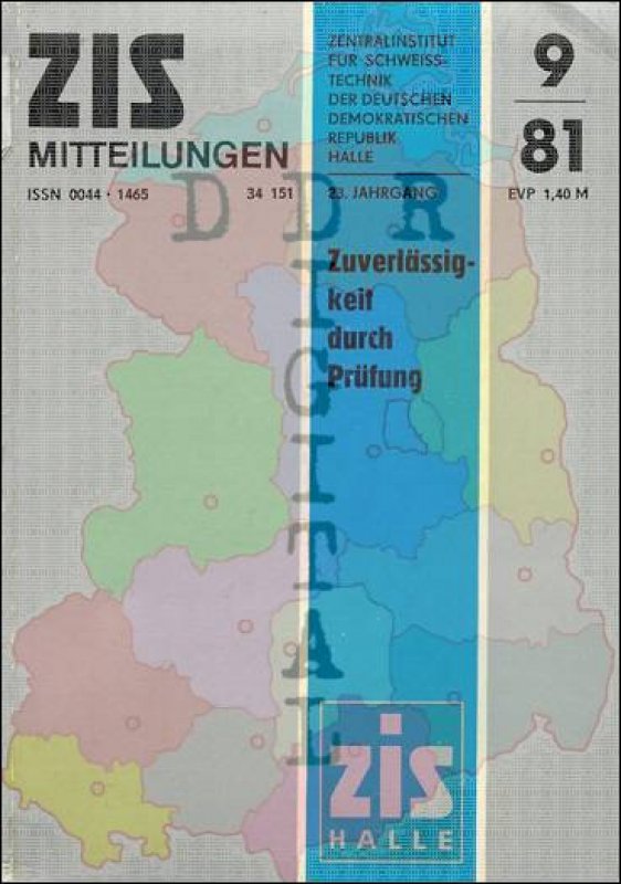 ZIS Mitteilungen 1981/09
