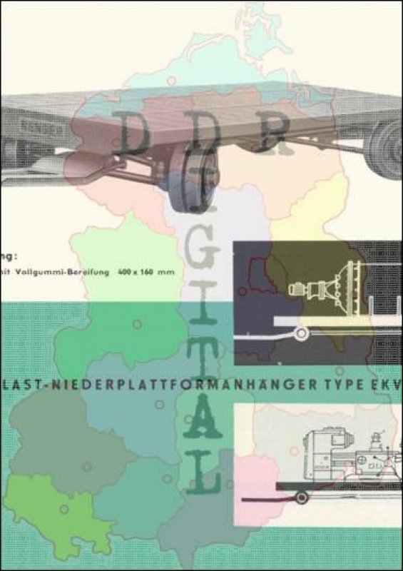 Schwerlast-Niederplattformanhänger Typ EKV 5000