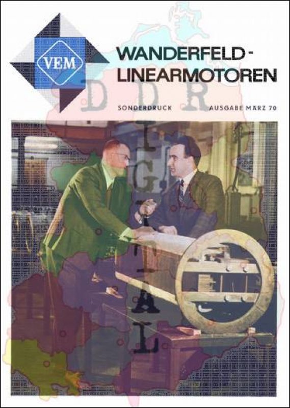 Wanderfeldlinearmotoren, Sonderdruck