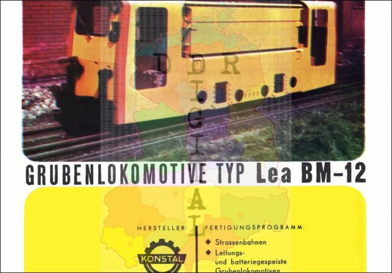 Grubenlokomotive Typ Lea BM-12