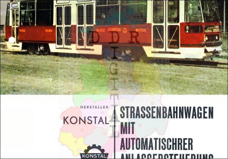 Strassenbahnwagen mit automatischer Anlassersteuerung Bauart 105 N