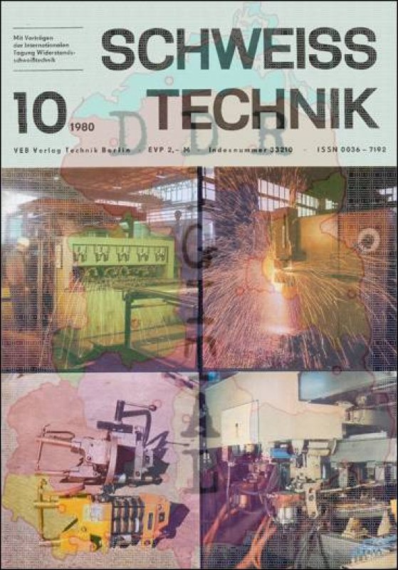 Schweisstechnik 10/1980