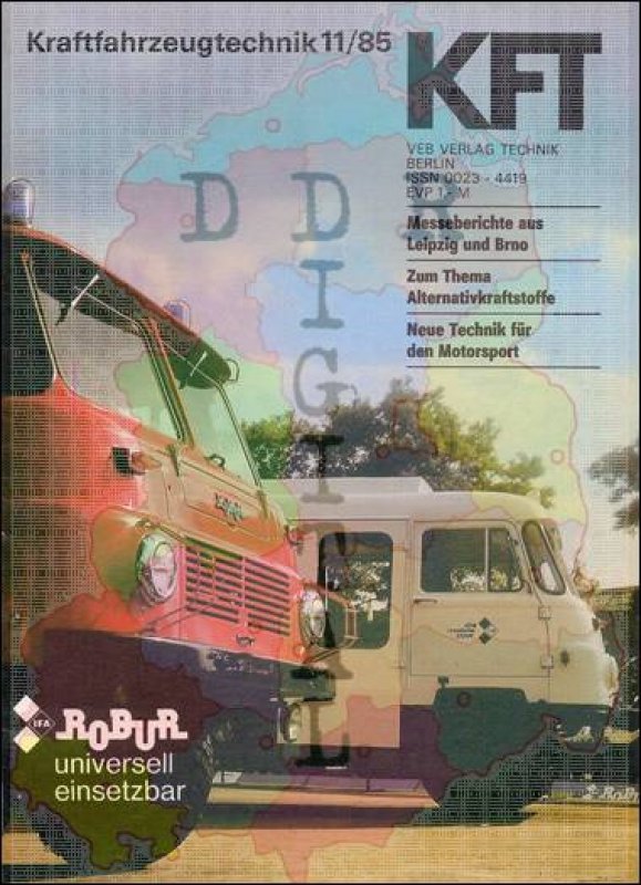Kraftfahrzeugtechnik 1985/11