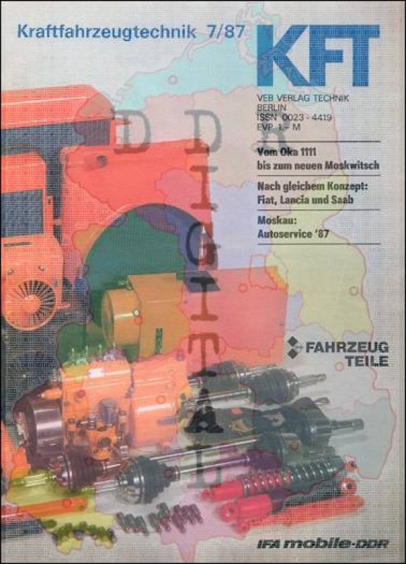 Kraftfahrzeugtechnik 1987/07